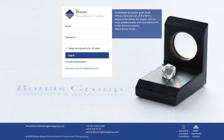 Screenshot of bonasbids.com