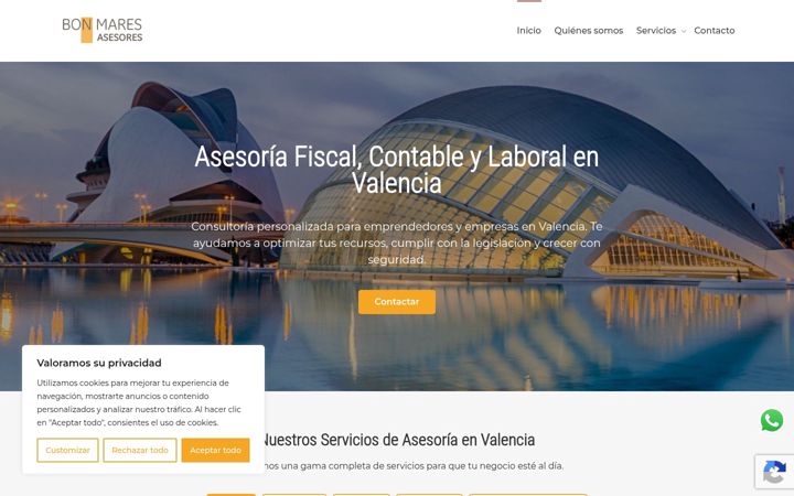 Screenshot του bonasesores.com