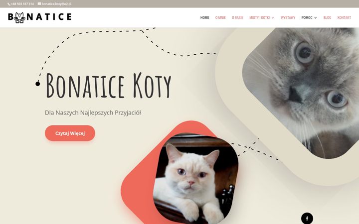 Screenshot of bonatice.pl