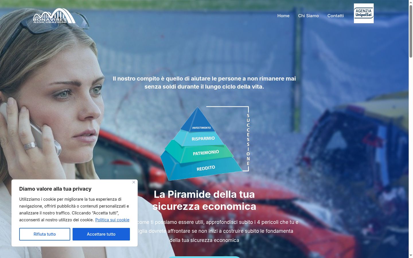 Screenshot tal-banner tal-kunsens muri qabel kwalunkwe interazzjoni