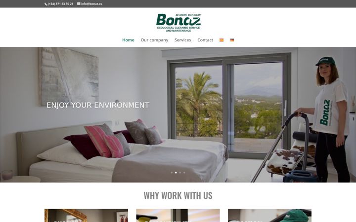 Screenshot of bonaz.es