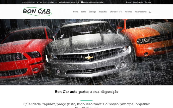 Capture d'écran de boncar.com.br