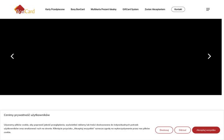 Screenshot of boncard.pl