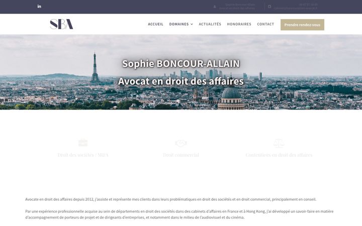 Screenshot of boncourallain-avocat.fr