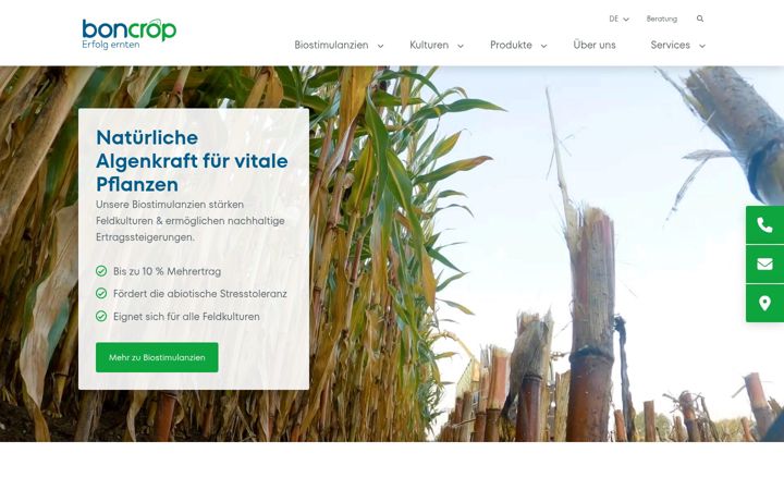 Screenshot of boncrop.de