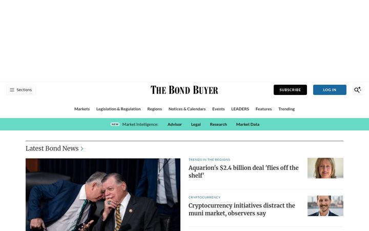 Screenshot of bondbuyer.com