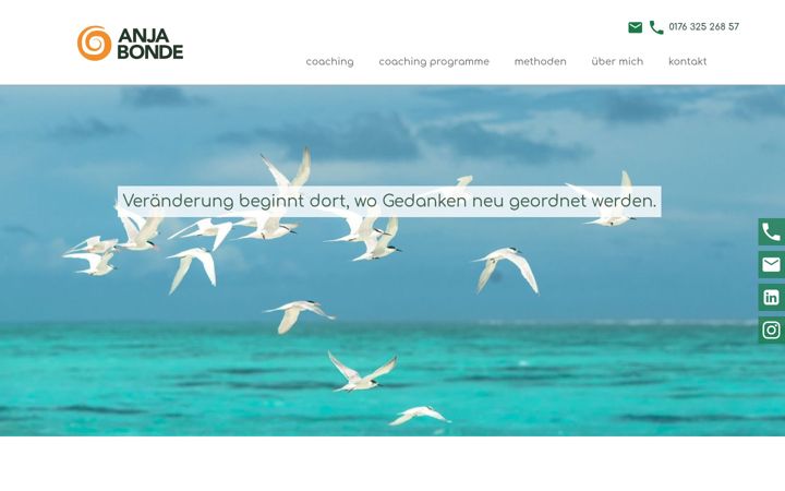 Screenshot of bonde-coaching.de
