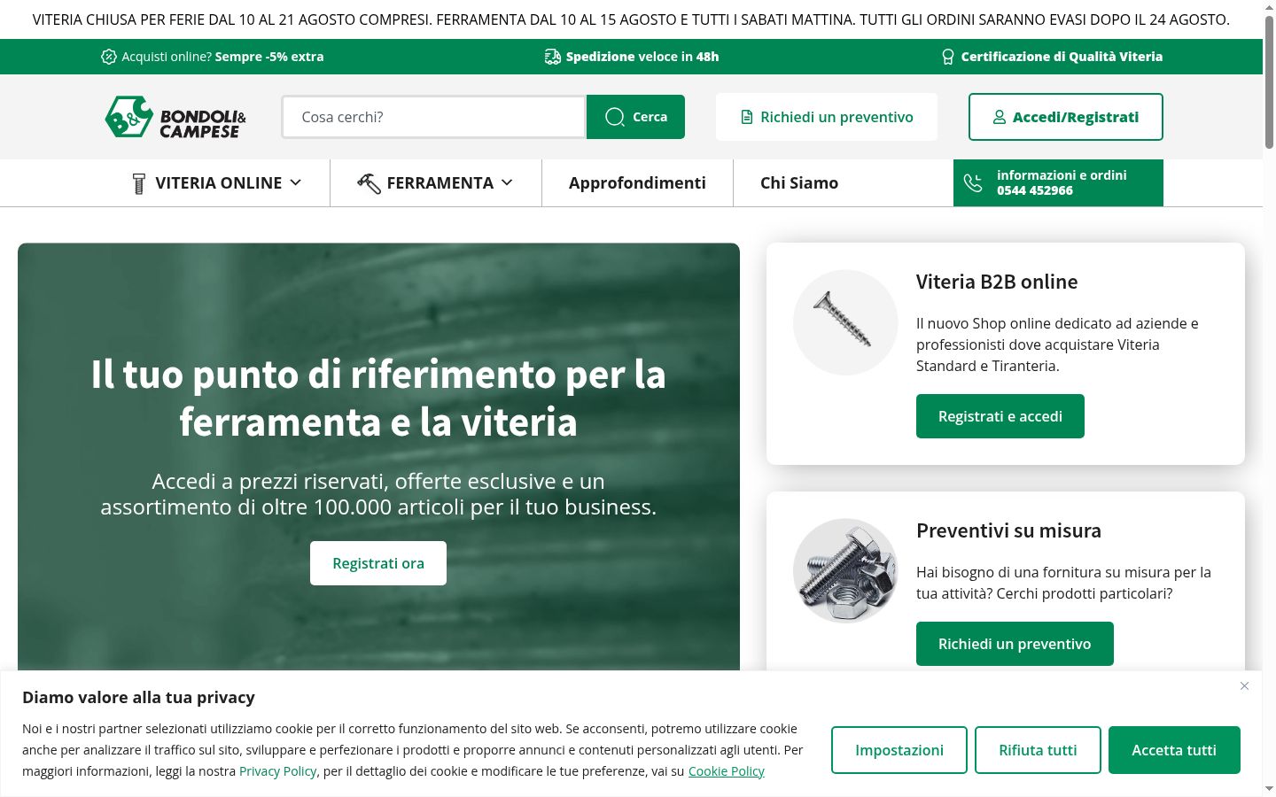 Screenshot tal-banner tal-kunsens muri qabel kwalunkwe interazzjoni