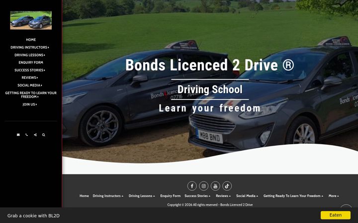Screenshot of bonds-licenced-2-drive.co.uk