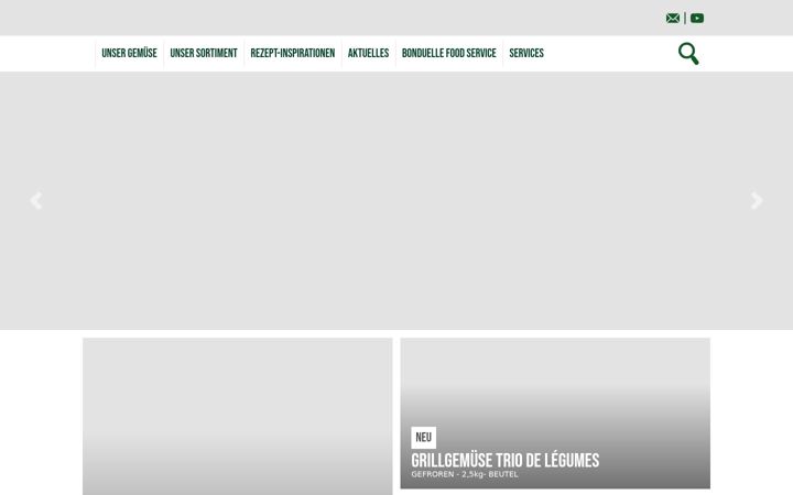 Screenshot of bonduelle-foodservice.at