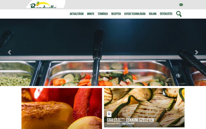 Képernyőkép: bonduelle-foodservice.hu