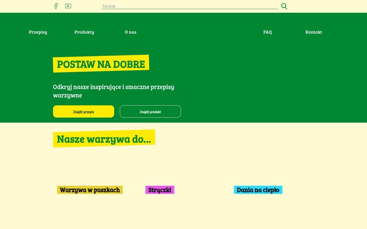 Skärmbild av bonduelle.pl