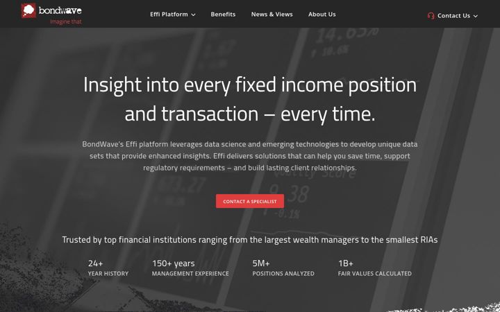 Ekrānuzņēmums no bondwave.com