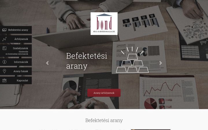 Screenshot of bondzrt.hu