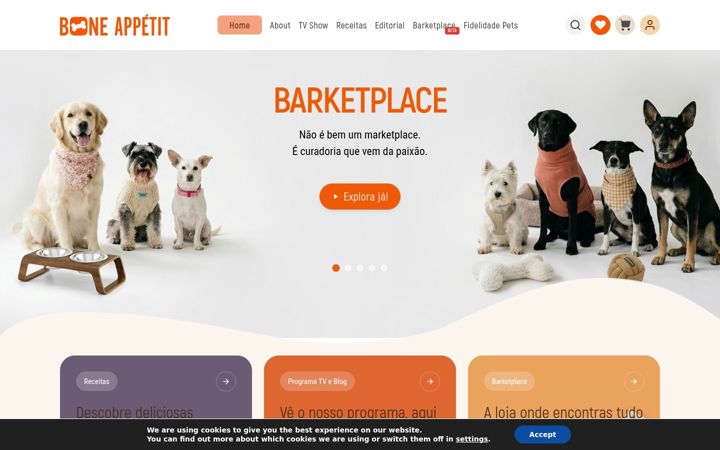 Screenshot of boneappetit.pt