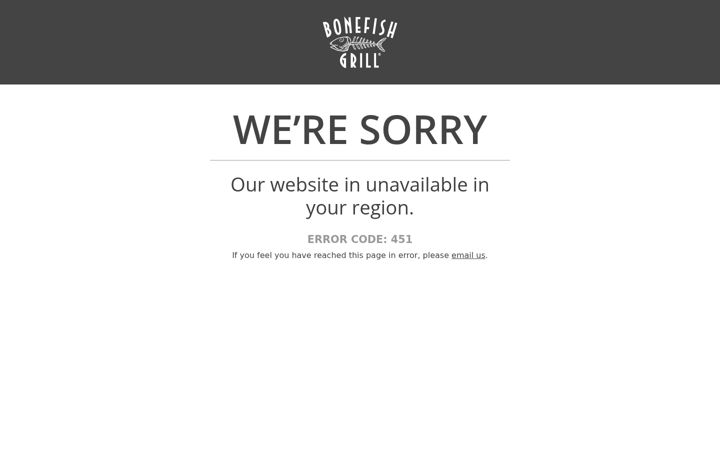 Screenshot of bonefishgrill.com