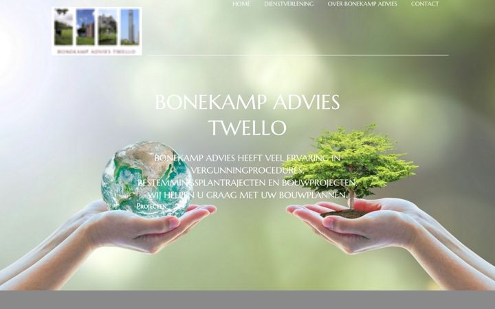 Screenshot of bonekampadvies.com