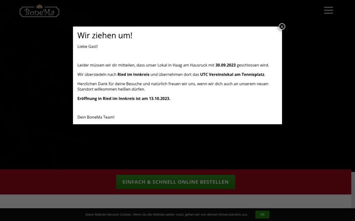 Screenshot of bonema-ried.at