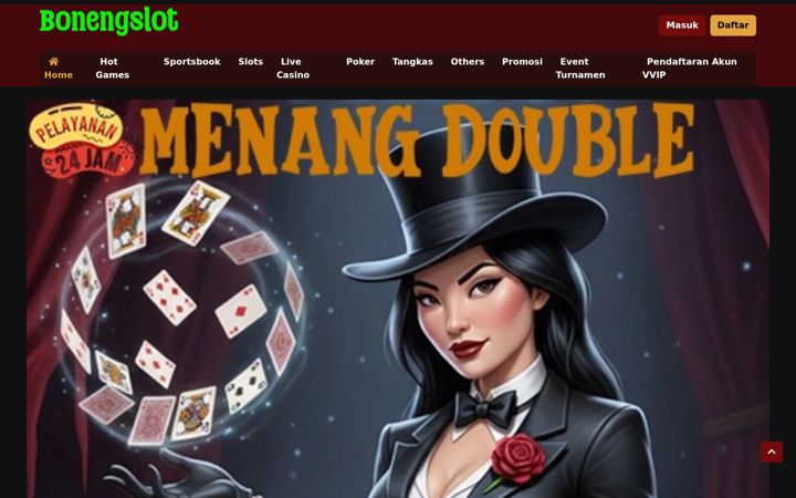 Screenshot of bonengslot.org