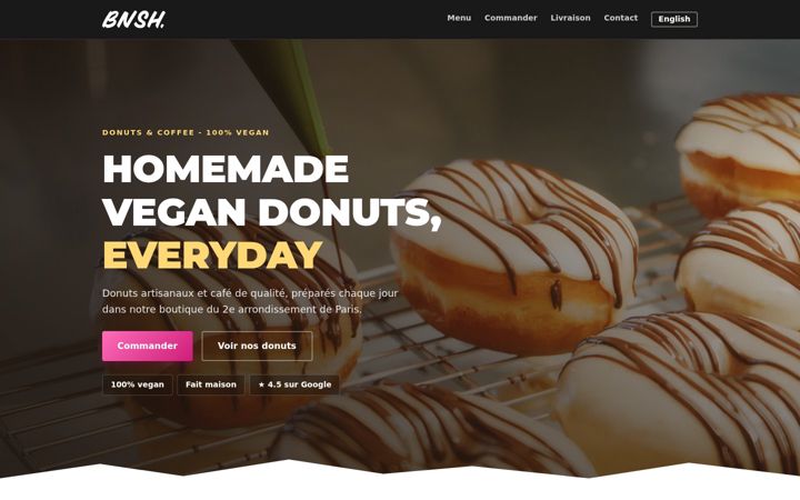 Screenshot of boneshakerparis.com
