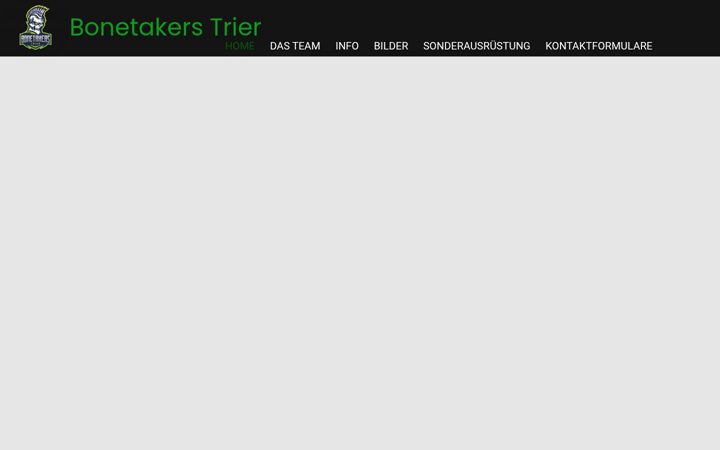 Screenshot of bonetakers-trier.de
