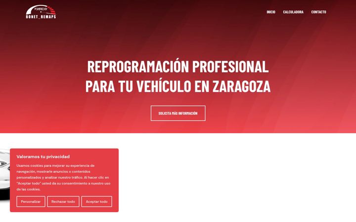 Screenshot ta' bonetremaps.es