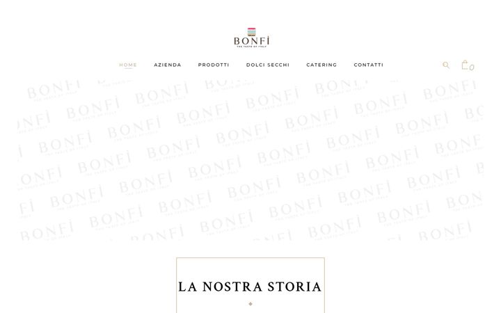 Screenshot van bonfiroma.it