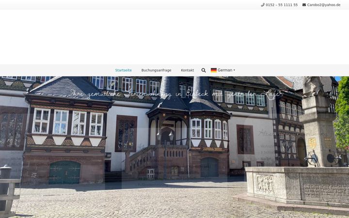 Screenshot of bongartz-ferienwohnungen.de