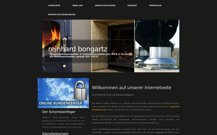 Screenshot of bongartz-schornsteinfeger.de