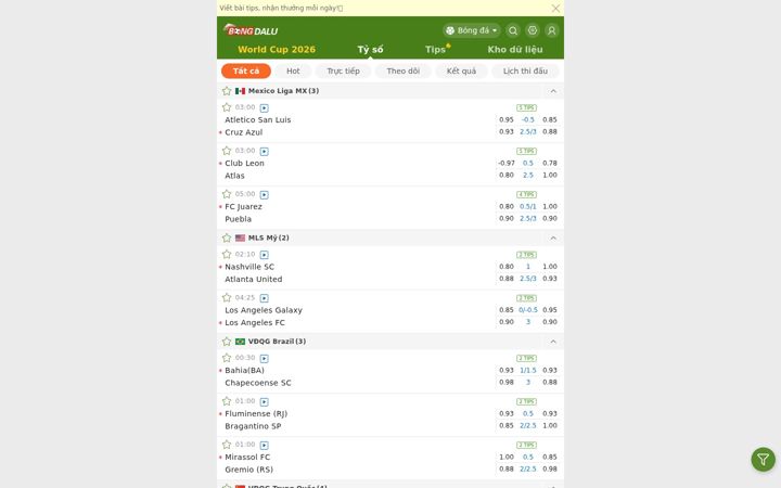 Captură de ecran a bongdalu643.com