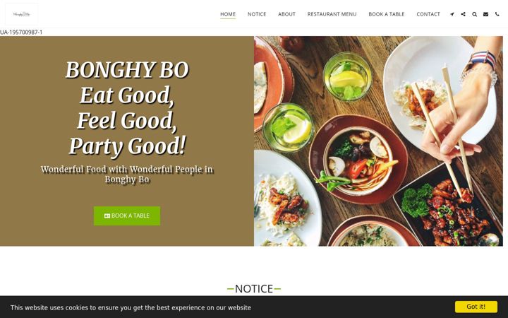 Screenshot of bonghybo.com