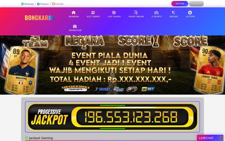 Screenshot of bongkar89.net