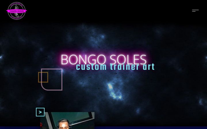Screenshot of bongosoles.co.uk
