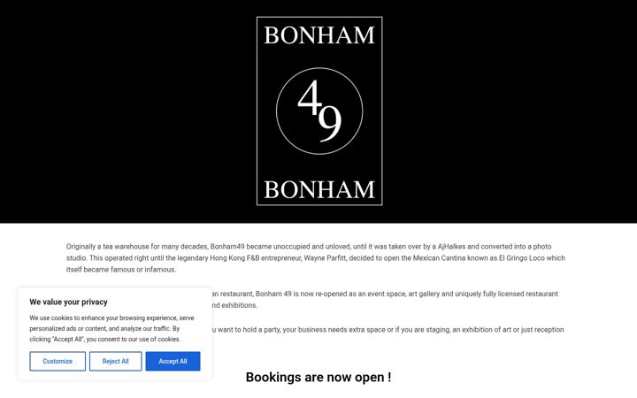 Screenshot of bonham49.com
