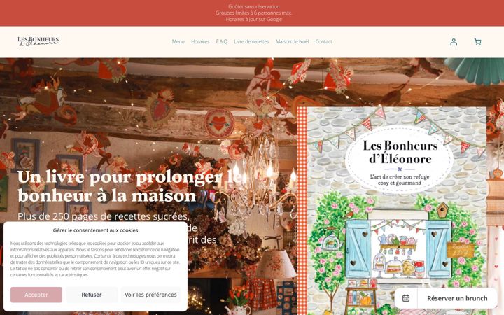 Screenshot von bonheursdeleonore.fr