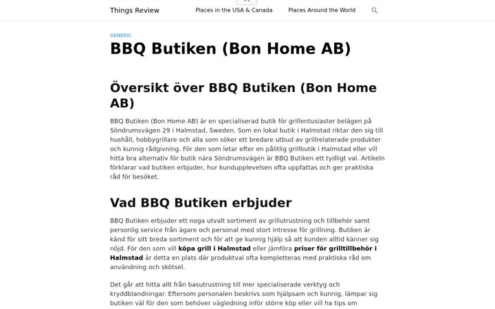 Screenshot of bonhome.se