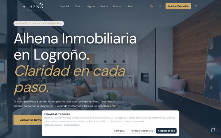 Screenshot of bonhomialarioja.com