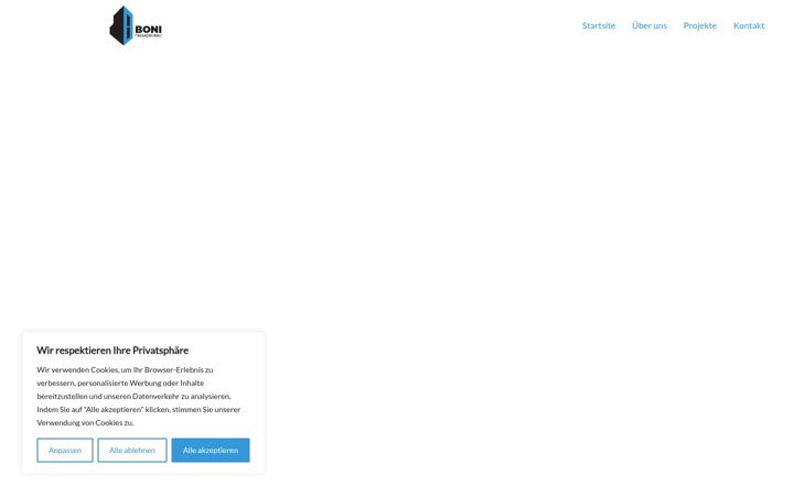 Screenshot of boni-fassadenbau.ch