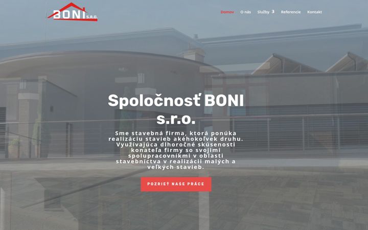 Screenshot of boni.sk