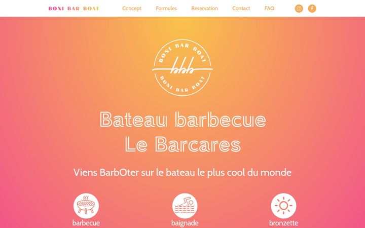 Screenshot του bonibarboat.fr