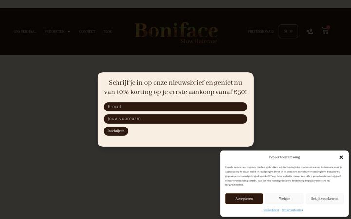 Captura de pantalla de boniface-slowhaircare.com