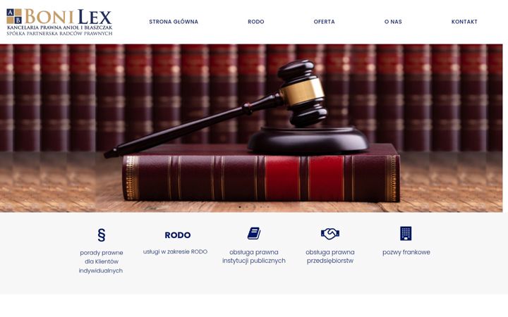 Screenshot of bonilex.pl