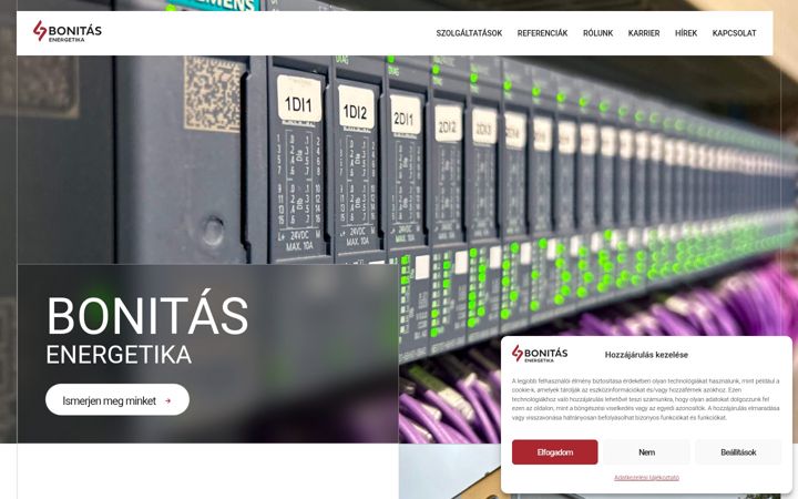 Screenshot of bonitas-energetika.hu