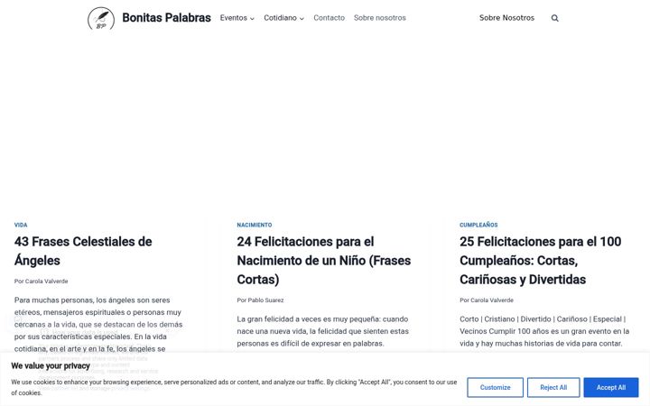 Screenshot of bonitaspalabras.es