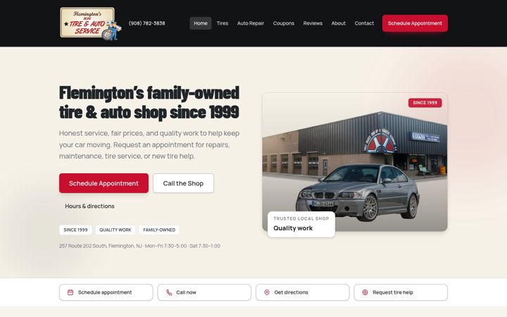 Screenshot of bonitireauto.com