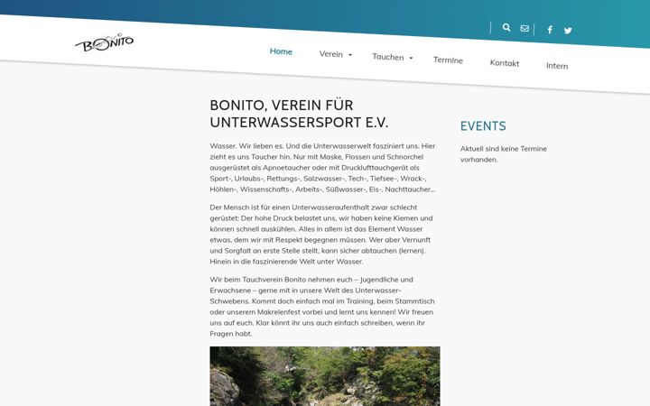 Screenshot of bonito-ev.de