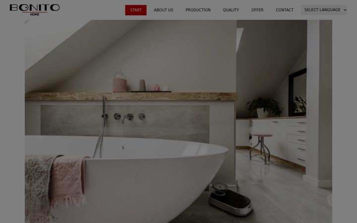 Screenshot of bonito-home.pl