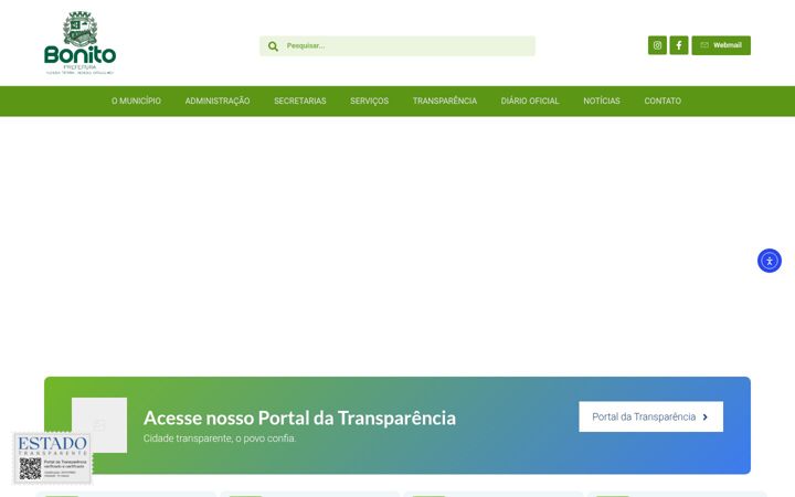 Screenshot von bonito.ba.gov.br