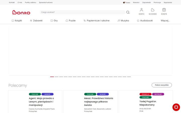 Screenshot of bonito.pl