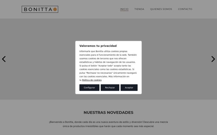 Screenshot of bonitta.es